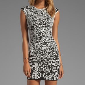 RVN black and white dress